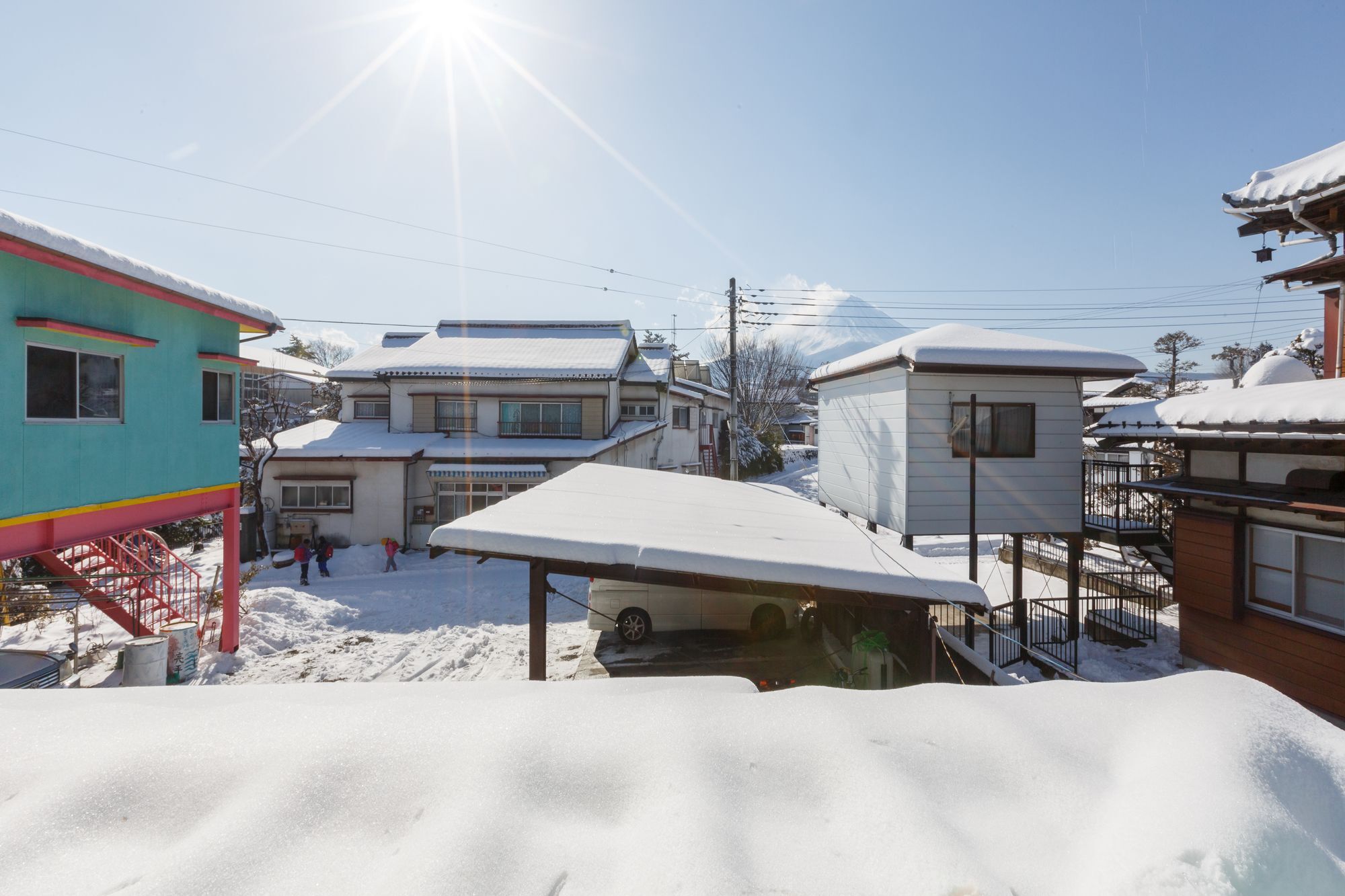 Guesthouse Honobono 후지카와구치코 외부 사진